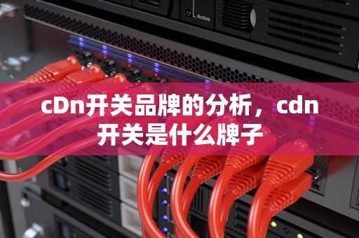 cDn开关品牌的分析，cdn开关是什么牌子