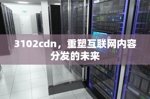 3102cdn，重塑互联网内容分发的未来