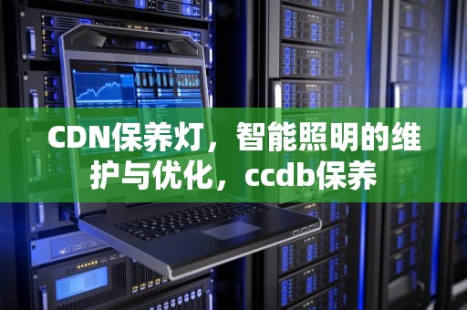 CDN保养灯，智能照明的维护与优化，ccdb保养