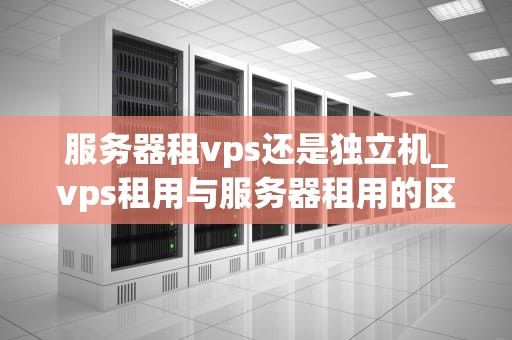 服务器租vps还是独立机_vps租用与服务器租用的区别_服务器租赁：VPS与独立服务器的比较