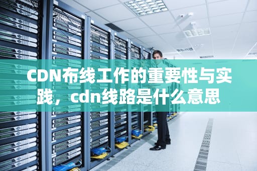 CDN布线工作的重要性与实践，cdn线路是什么意思
