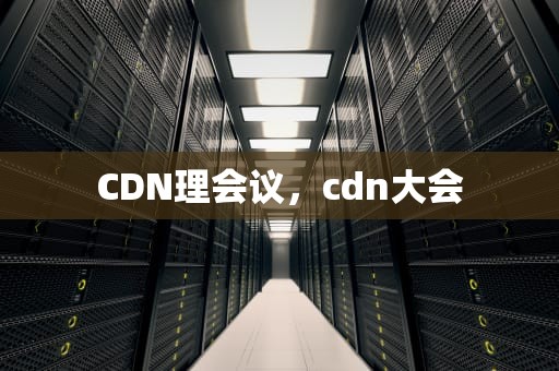 CDN理会议，cdn大会