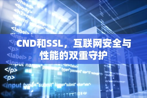 CND和SSL，互联网安全与性能的双重守护