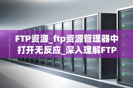 FTP资源_ftp资源管理器中打开无反应_深入理解FTP资源及其应用