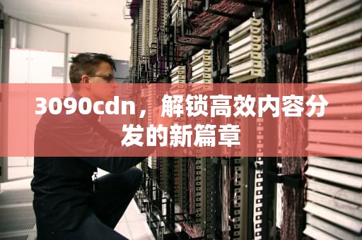 3090cdn，解锁高效内容分发的新篇章