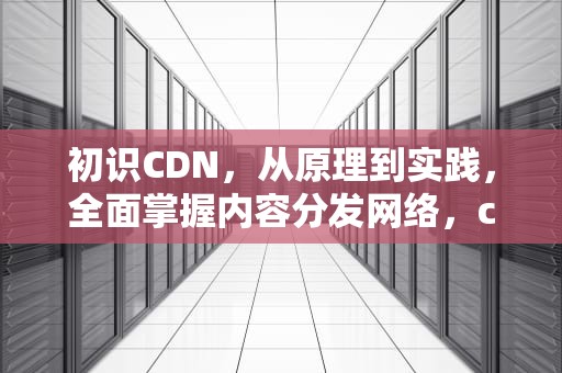 初识CDN，从原理到实践，全面掌握内容分发网络，cdn操作教程