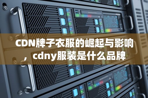 CDN牌子衣服的崛起与影响，cdny服装是什么品牌