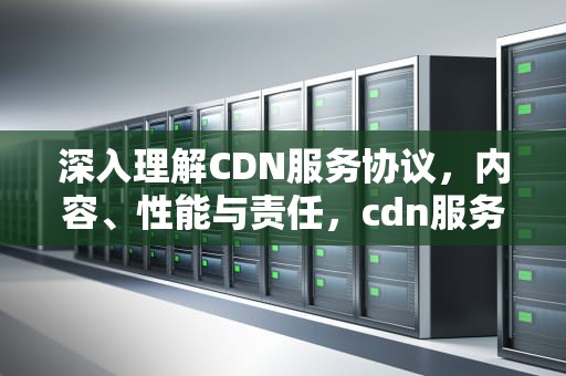 深入理解CDN服务协议，内容、性能与责任，cdn服务协议