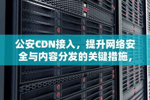 公安CDN接入，提升网络安全与内容分发的关键措施，公安网cdn