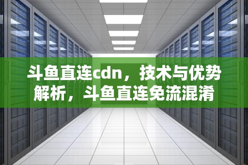 斗鱼直连cdn，技术与优势解析，斗鱼直连免流混淆
