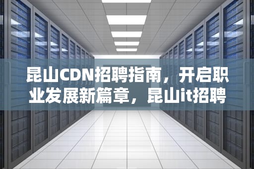 昆山CDN招聘指南，开启职业发展新篇章，昆山it招聘网站