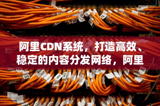 阿里CDN系统，打造高效、稳定的内容分发网络，阿里cdn使用