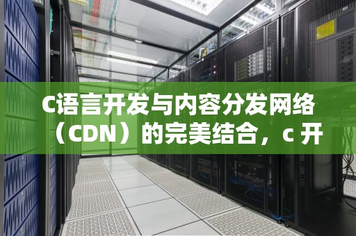 C语言开发与内容分发网络（CDN）的完美结合，c 开发dll一个输入参数一个输出参数