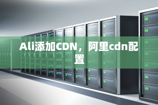 Ali添加CDN，阿里cdn配置
