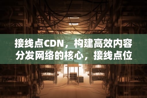 接线点CDN，构建高效内容分发网络的核心，接线点位什么意思