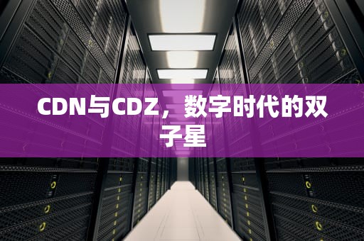 CDN与CDZ，数字时代的双子星