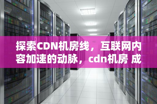 探索CDN机房线，互联网内容加速的动脉，cdn机房 成本