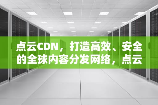点云CDN，打造高效、安全的全球内容分发网络，点云CD距离