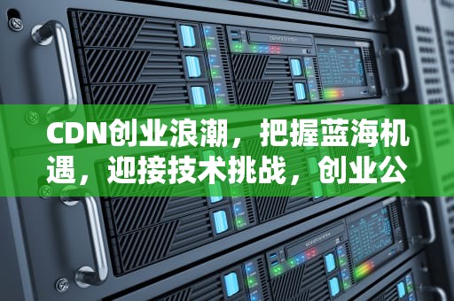 CDN创业浪潮，把握蓝海机遇，迎接技术挑战，创业公司 CFO
