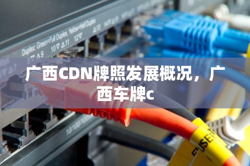 广西CDN牌照发展概况，广西车牌c