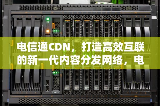 电信通CDN，打造高效互联的新一代内容分发网络，电信通话记录怎么查询