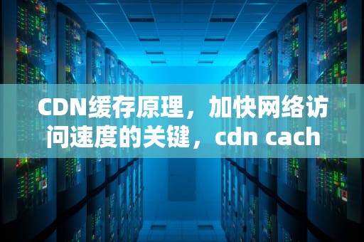 CDN缓存原理，加快网络访问速度的关键，cdn cache server