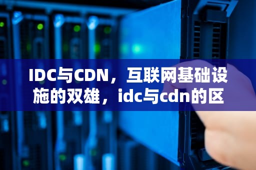 IDC与CDN，互联网基础设施的双雄，idc与cdn的区别