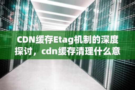 CDN缓存Etag机制的深度探讨，cdn缓存清理什么意思