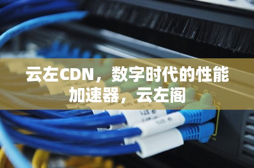 云左CDN，数字时代的性能加速器，云左阁