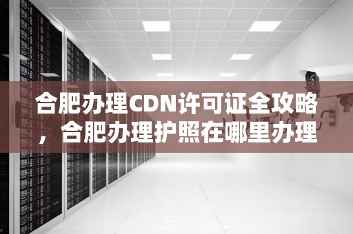 合肥办理CDN许可证全攻略，合肥办理护照在哪里办理