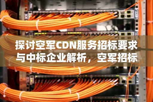探讨空军CDN服务招标要求与中标企业解析，空军招标采购平台
