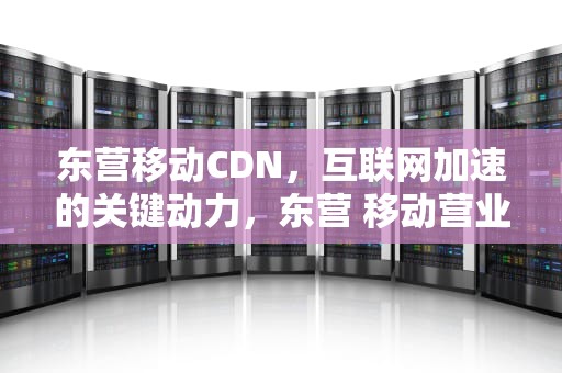 东营移动CDN，互联网加速的关键动力，东营 移动营业厅张