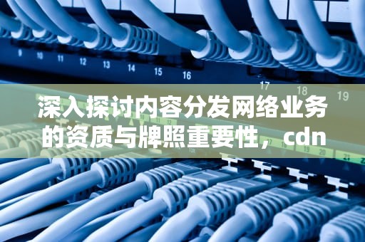 深入探讨内容分发网络业务的资质与牌照重要性，cdn资质是什么