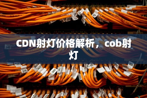 CDN射灯价格解析，cob射灯