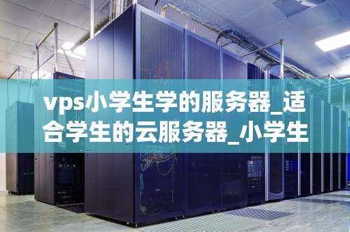 vps小学生学的服务器_适合学生的云服务器_小学生学服务器：从VPS开始的奇妙旅程