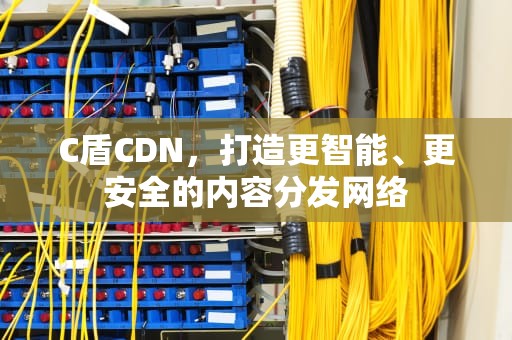 C盾CDN，打造更智能、更安全的内容分发网络