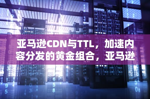 亚马逊CDN与TTL，加速内容分发的黄金组合，亚马逊CDN 泛域名 新网可能会前提证书