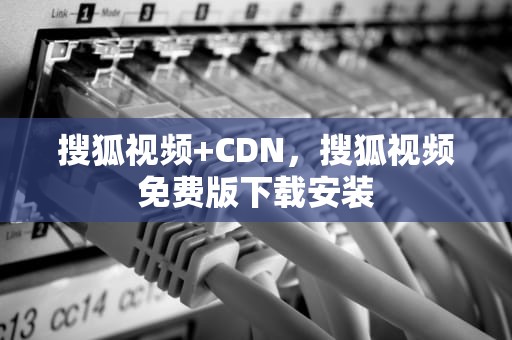 搜狐视频+CDN，搜狐视频免费版下载安装