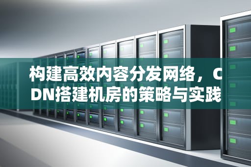 构建高效内容分发网络，CDN搭建机房的策略与实践，cdn机房 成本