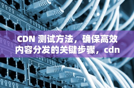 CDN 测试方法，确保高效内容分发的关键步骤，cdn测试方法