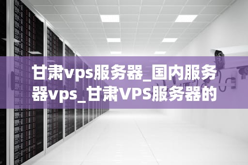 甘肃vps服务器_国内服务器vps_甘肃VPS服务器的优势与应用