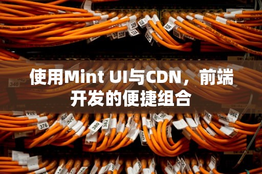 使用Mint UI与CDN，前端开发的便捷组合