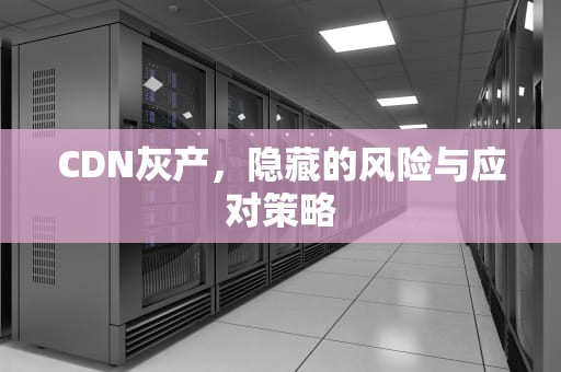 CDN灰产，隐藏的风险与应对策略