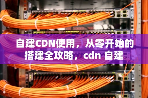 自建CDN使用，从零开始的搭建全攻略，cdn 自建