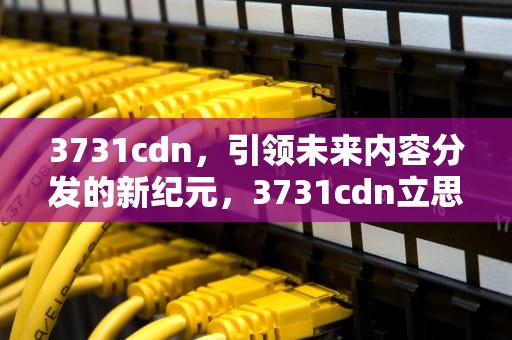 3731cdn，引领未来内容分发的新纪元，3731cdn立思辰打印机