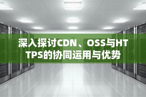 深入探讨CDN、OSS与HTTPS的协同运用与优势