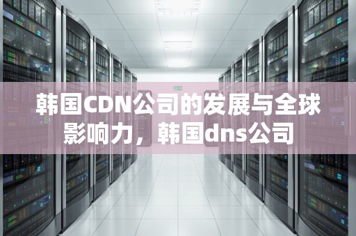 韩国CDN公司的发展与全球影响力，韩国dns公司