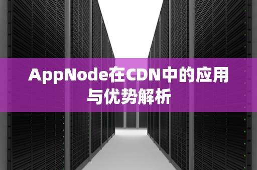 AppNode在CDN中的应用与优势解析