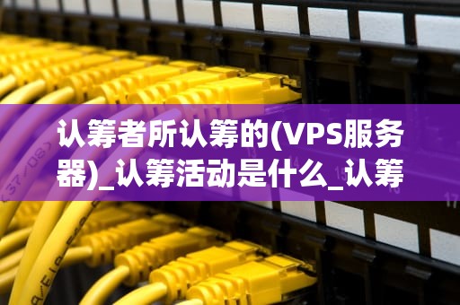 认筹者所认筹的(VPS服务器)_认筹活动是什么_认筹者所认筹的VPS服务器：全面解析