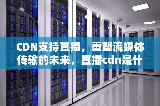 CDN支持直播，重塑流媒体传输的未来，直播cdn是什么